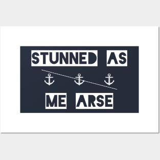 Stunned As Me Arse || Newfoundland and Labrador || Gifts || Souvenirs || Clothing Posters and Art